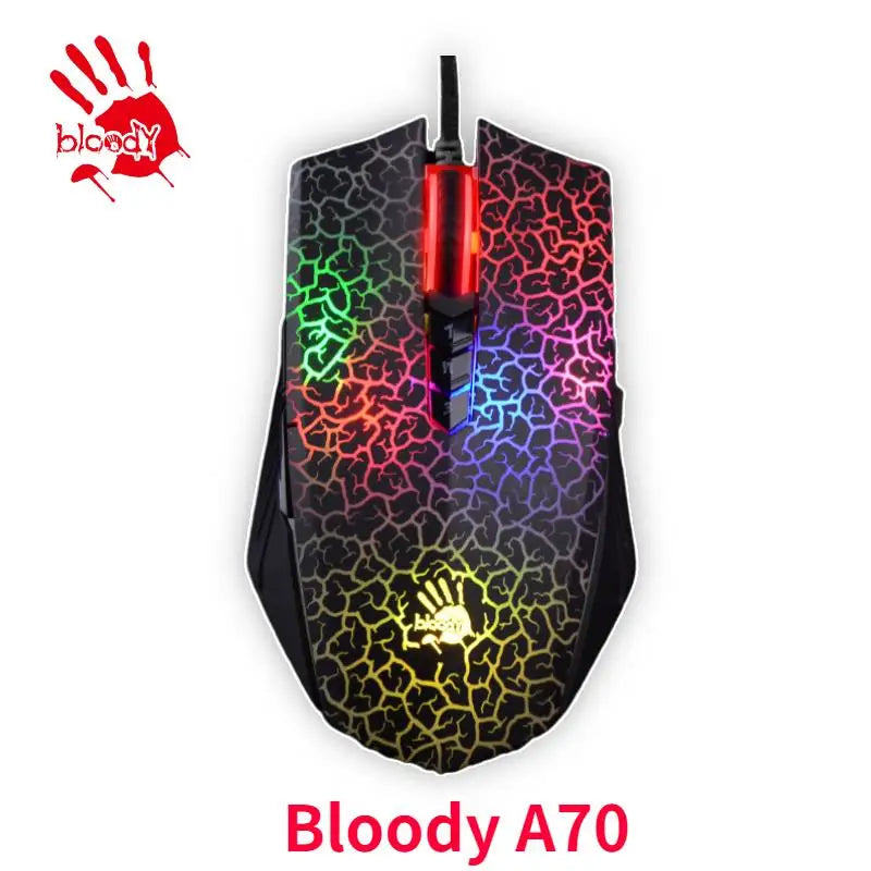 Mouse Gamer Bloody A70 V8M e V8M MAX – Precisão e Desempenho para Players