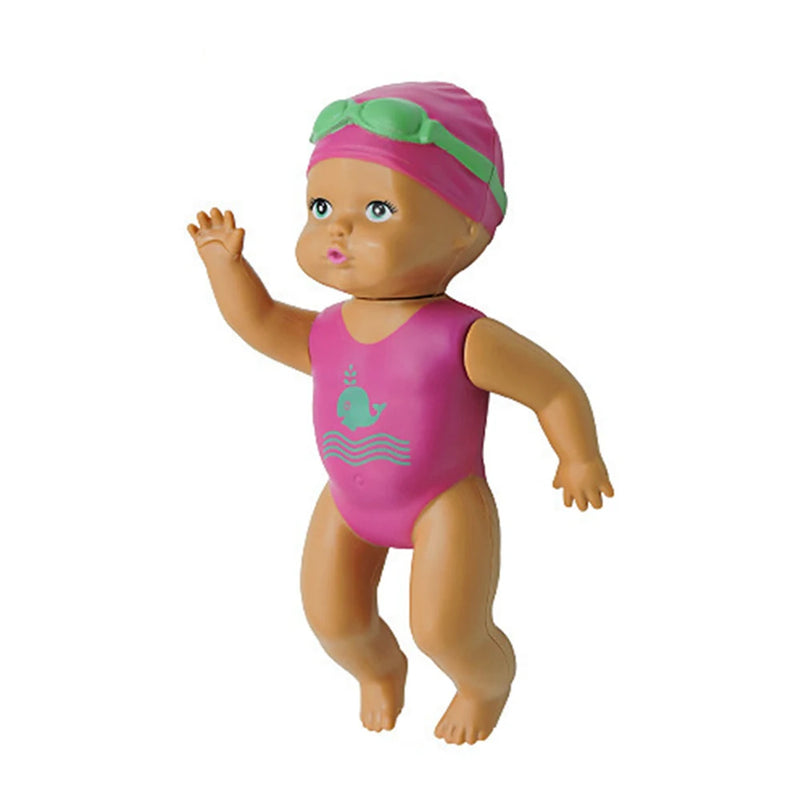 Mini Boneca Nadadora 6" - Brinquedo de Banho para Crianças